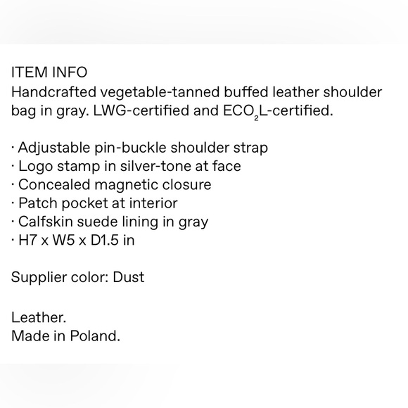 PB 0110 Gray AB 105 Bag + Furla Twilly Scarf - Picture 5 of 16